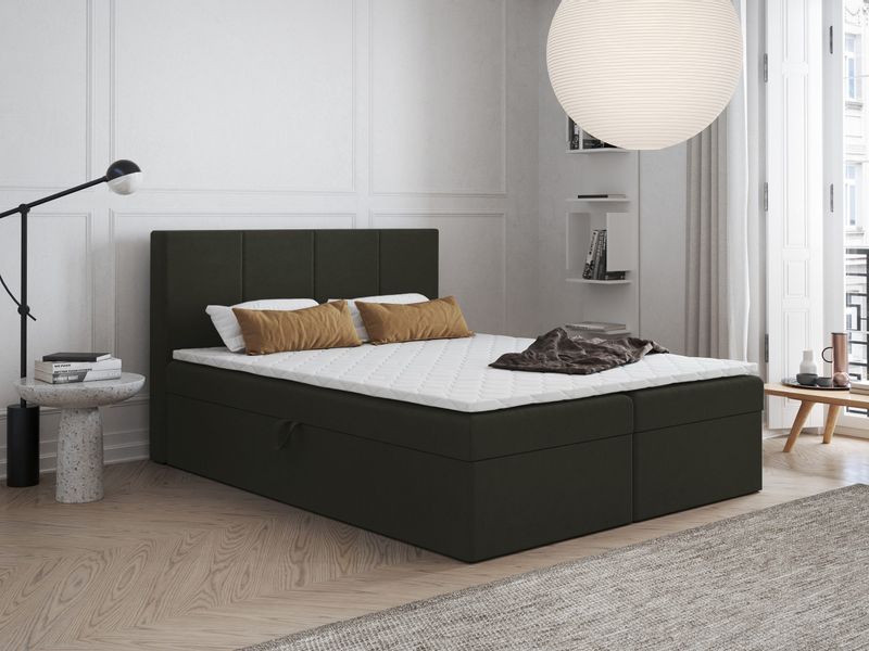 Godre Boxspringbett mit Bettkasten FARO 140x200 günstig online kaufen