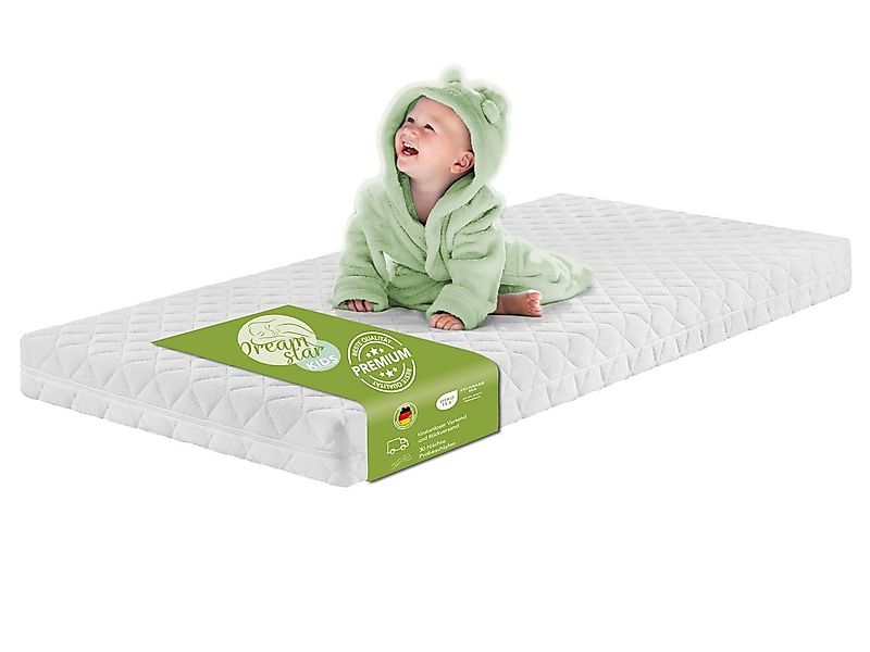 Kindermatratze Ergo Kids Babymatratze in 60x120 und 70x140 cm, ohne Spannbe günstig online kaufen