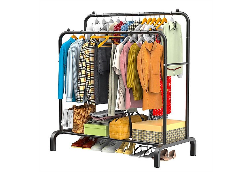 loefme Kleiderständer Kleiderständer mit Ablage Garderobenständer Kleiderst günstig online kaufen