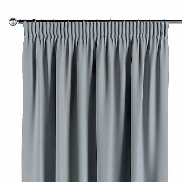 Vorhang mit Kräuselband, hellgrau, Blackout 300 cm (269-06) günstig online kaufen