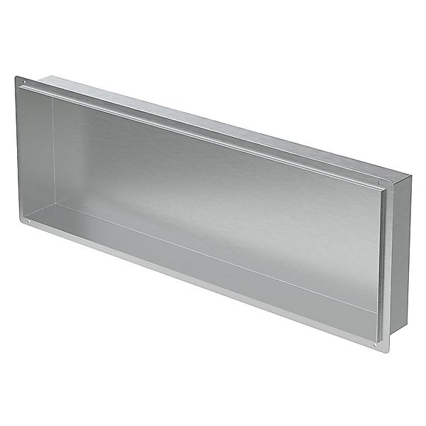 LuxeBath Duschwand Wandnische aus Edelstahl Flexibler günstig online kaufen