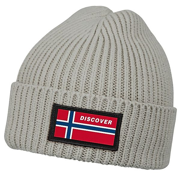 Neverless Strickmütze Herren Beanie Wintermütze mit Patch Norwegen Flagge A günstig online kaufen