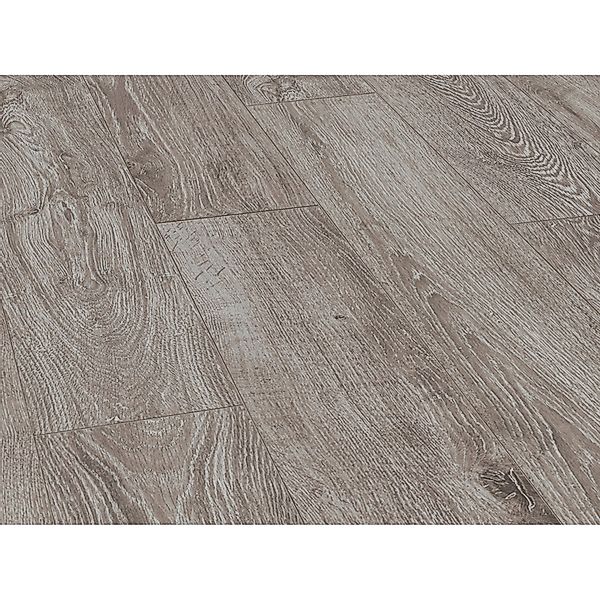 Parador Basic 400 Laminat 8 mm Wasserfest Eiche Lichtgrau günstig online kaufen