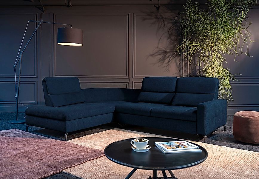 alina Ecksofa "Louis", Breite 286 cm, Rückenlehnenverstellung, wahlweise mi günstig online kaufen