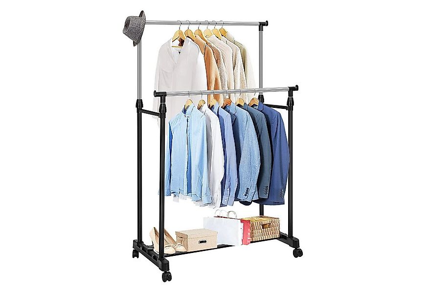 Youyijia Kleiderständer Kleiderständer auf Rollen Garderobenständer Kleider günstig online kaufen