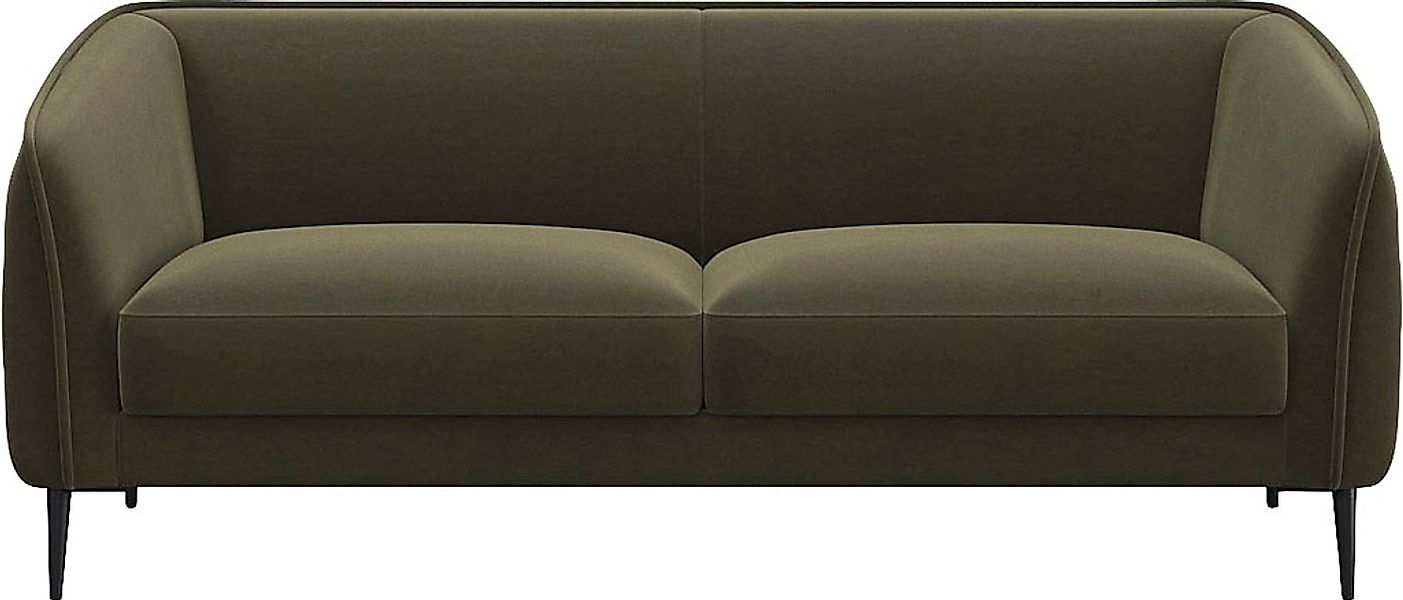 FLEXLUX 2,5-Sitzer "Belle Designsofa, Couch, bequem durch Kaltschaum im Sit günstig online kaufen
