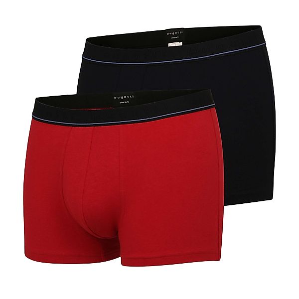 bugatti Boxershorts BUGATTI Herren Pants rot günstig online kaufen