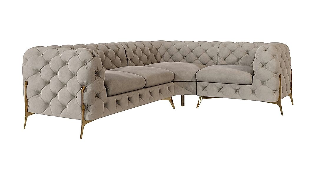 S-Style Möbel Ecksofa Ashley, Chesterfield mit günstig online kaufen