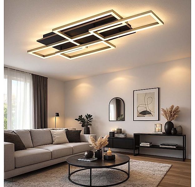 GLOBO LIGHTING LED Deckenleuchte, LED-Leuchtmittel fest verbaut, Kaltweiß, günstig online kaufen