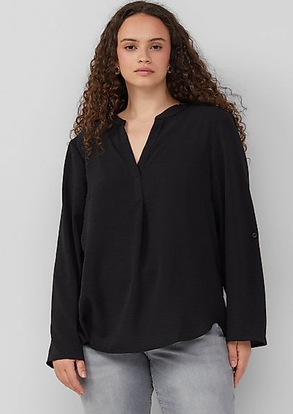 QS Langarmbluse Bluse Tunikabluse mit Ärmeln günstig online kaufen