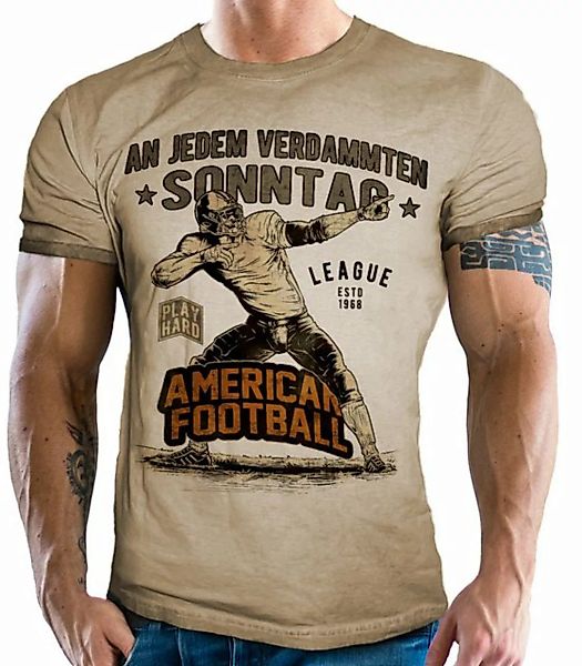 LOBO NEGRO® T-Shirt für American Football Fans: An jedem Sonntag günstig online kaufen