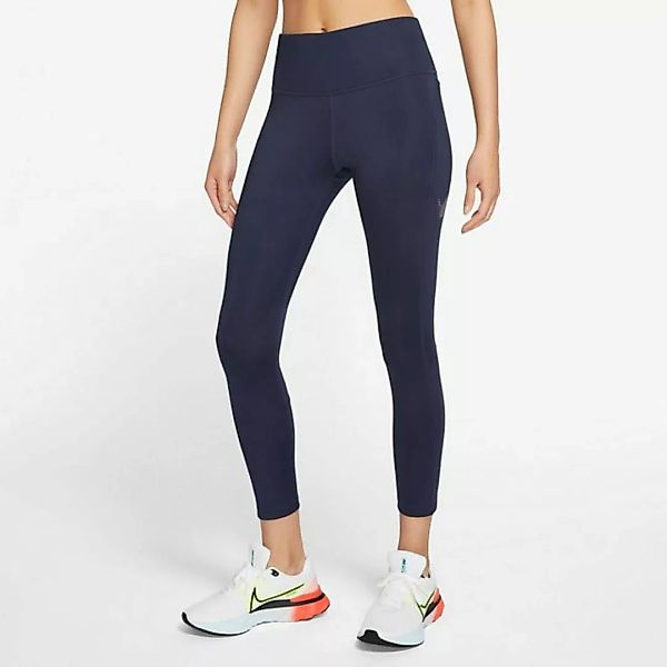 Nike Laufhose FAST SWOOSH WOMEN'S MID-RISE / LEGGINGS günstig online kaufen