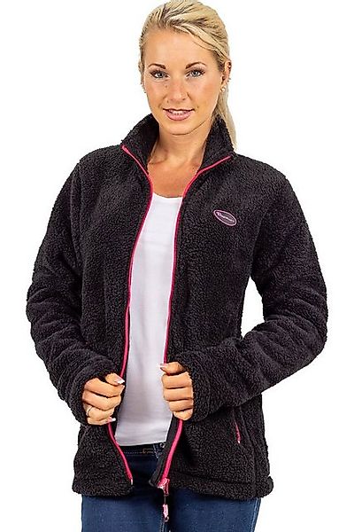 Reichstadt Fleecejacke Kuschelige Flauschige Jacke 22RSW002 Black S mit Ste günstig online kaufen