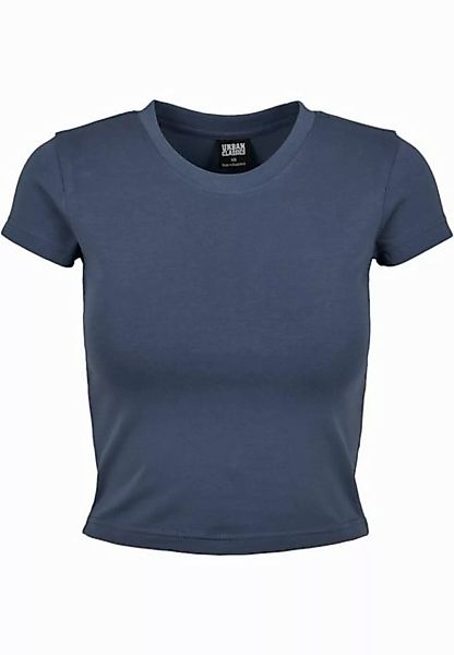 URBAN CLASSICS T-Shirt Urban Classics Damen Ladies Stretch Jersey Cropped T günstig online kaufen