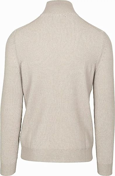 Marc O'Polo Half Zip Pullover Grau - Größe XL günstig online kaufen