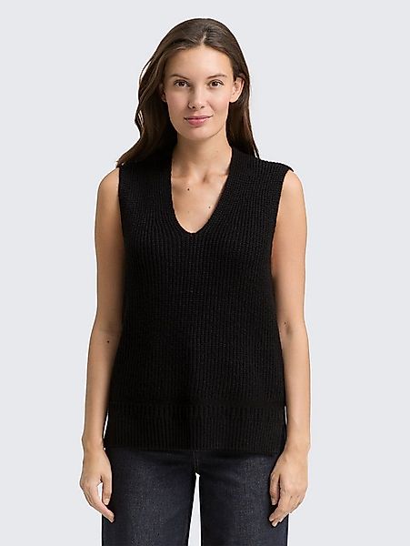 TOM TAILOR Strickpullover Pullover & Strickjacken Pullunder mit V-Ausschnit günstig online kaufen