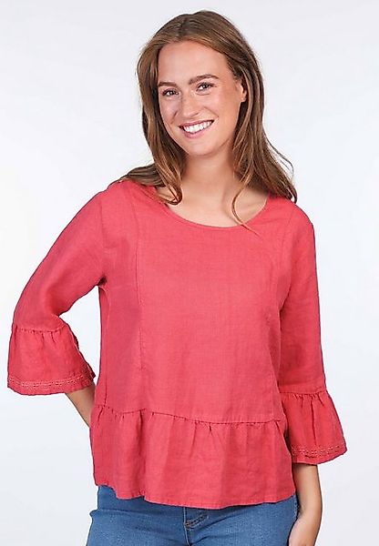 Sorgenfri Sylt Klassische Bluse Dafna Volant günstig online kaufen
