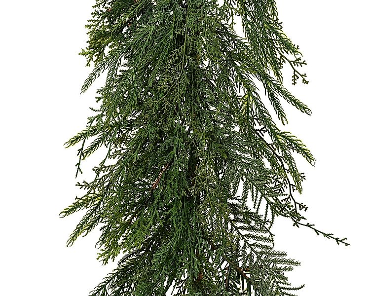 Kunstgirlande, Kaemingk, Zypressen & Zedern Girlande künstlich Spritzguss 1 günstig online kaufen