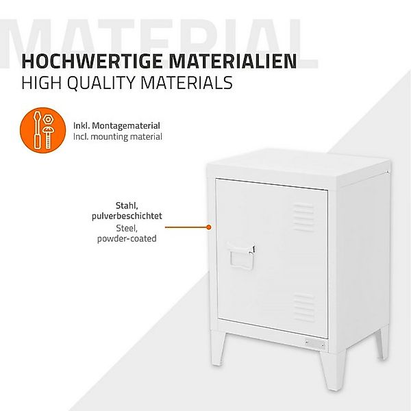 ML-DESIGN Aktenschrank Metallschrank mit Schubladen, freistehender Aufbewah günstig online kaufen