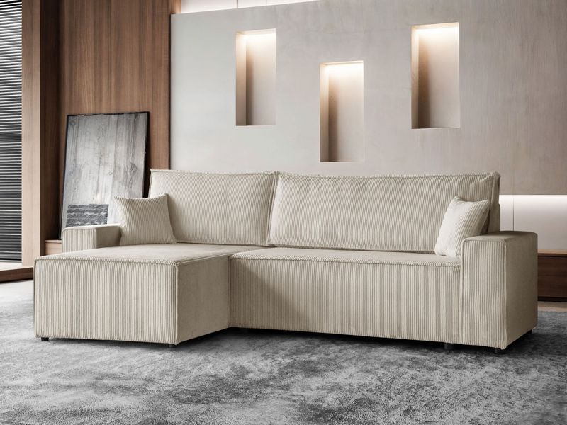 Beautysofa Ecksofa im Cordstoff HEKTOR, mit günstig online kaufen