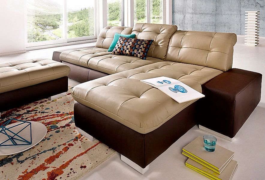 sit&more "Palomino L-Form" wahlweise XL oder XXL und mit Bettfunktion günstig online kaufen