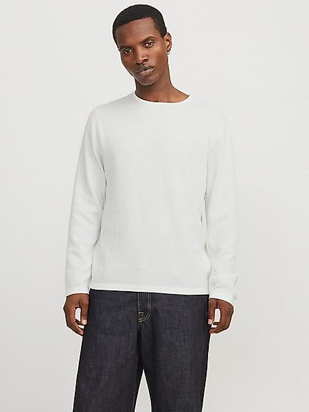 Jack & Jones Rundhalspullover JJEGEORGE KNIT CREW NECK NOOS in Strick Optik günstig online kaufen