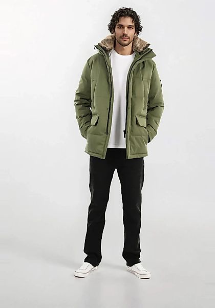 Alessandro Salvarini Winterjacke "ASGiova" Parka mit warmem Kunstfellkragen günstig online kaufen