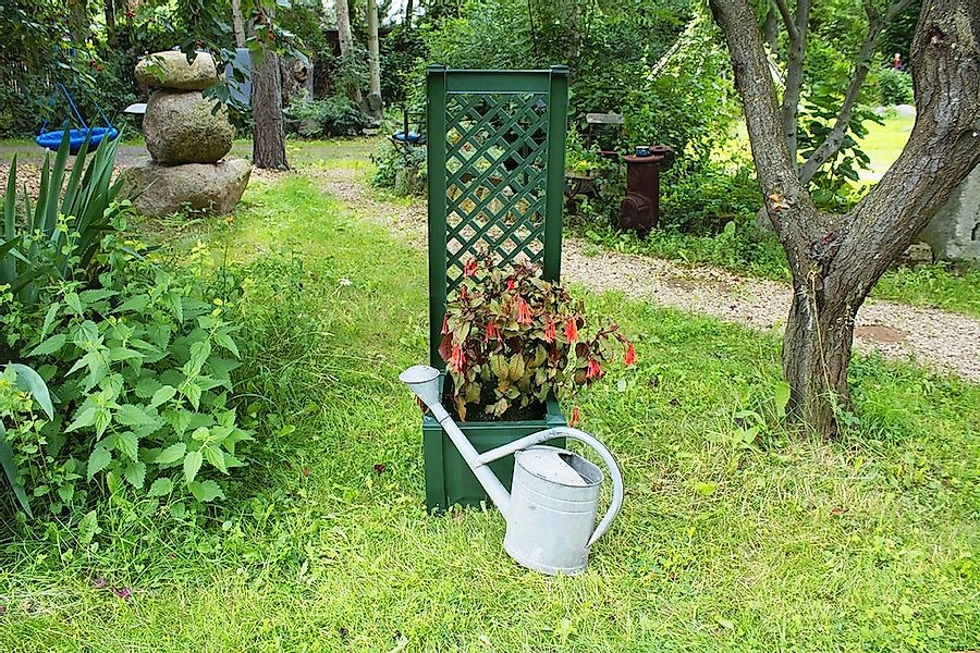 KHW Spalier mit Pflanzkasten, BxTxH: 43x43x140 cm günstig online kaufen