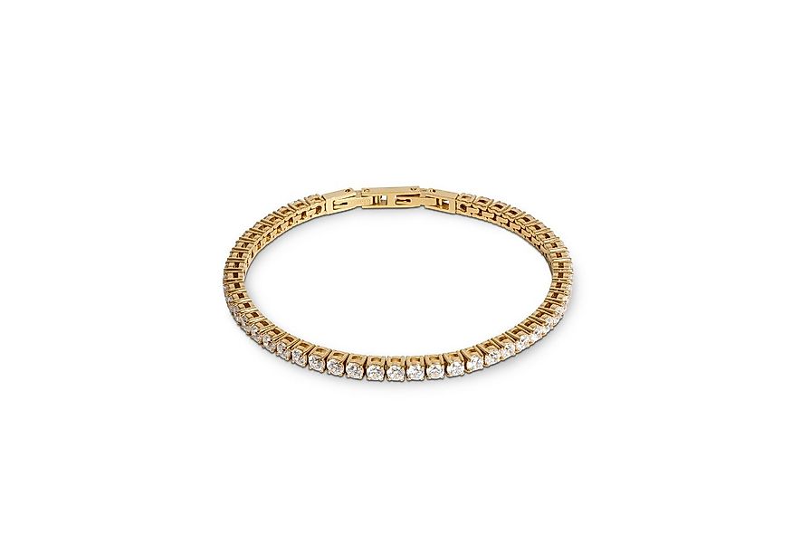 COEUR DE LION Armband Schmuck Geschenk Edelstahl Tennis Würfelkette, mit Zi günstig online kaufen