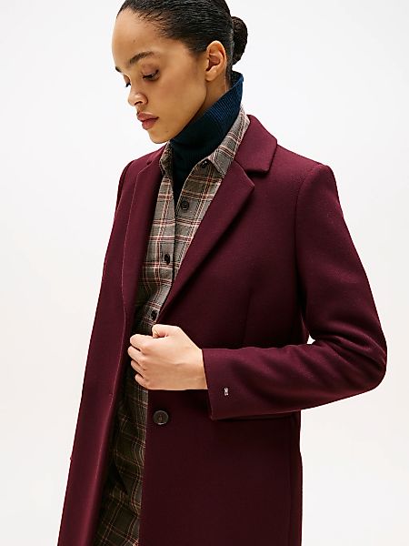 Tommy Hilfiger Langmantel "CLASSIC SB WOOL REG COAT", mit Wolle und Kaschmi günstig online kaufen