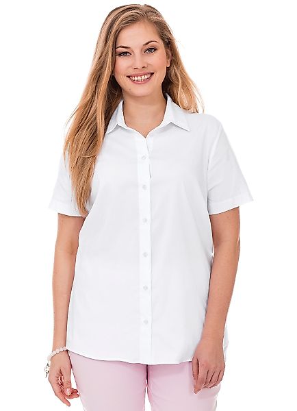 Sheego Klassische Bluse Stretchbluse günstig online kaufen