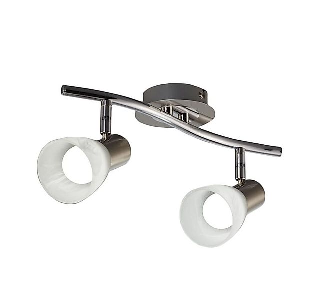 B.K.Licht Deckenleuchte drehbar schwenkbar 2x 5W 2x E14 IP20 - BKL1029, LED günstig online kaufen