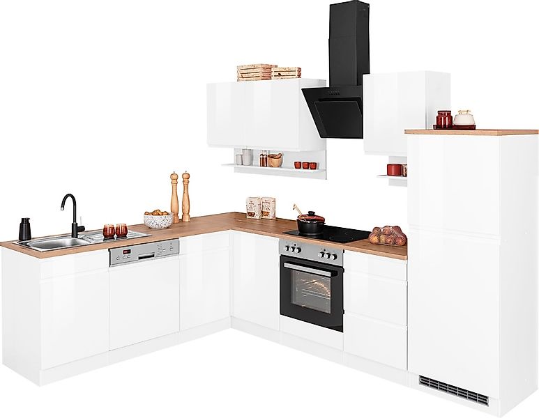 HELD MÖBEL Winkelküche "Virginia", Stellbreite 220/280 cm, wahlweise mit E- günstig online kaufen