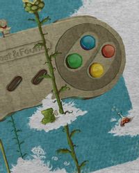 style3 T-Shirt 6 Bit Classic Gamer günstig online kaufen