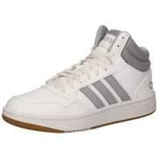 adidas Hoops 3.0 Mid Sneaker Herren weiß|weiß günstig online kaufen