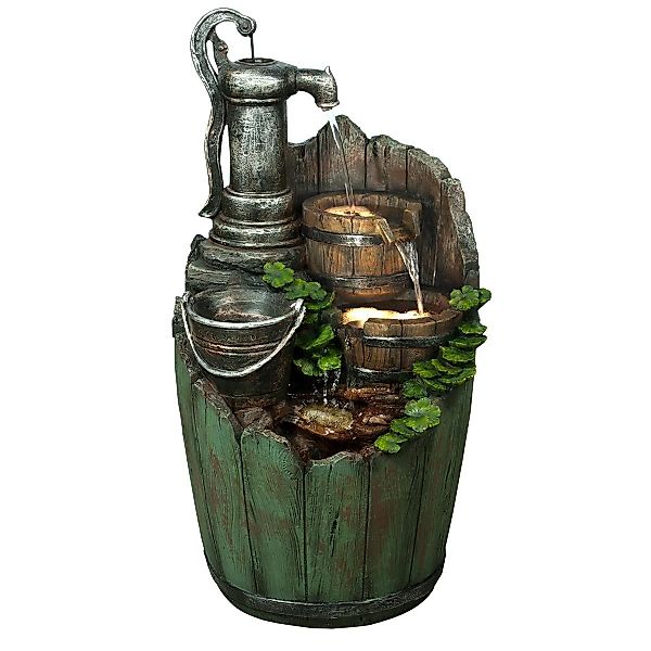 INTERGARDEN Wasserspiel Zimmerbrunnen Innen, Kaskadenbrunnen Außen, günstig online kaufen