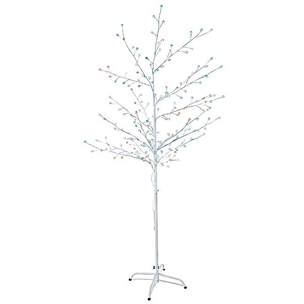 CCLIFE LED Lichterbaum 180cm 200 LEDs Innen und Außen Weihnachtsdeko Kirsch günstig online kaufen