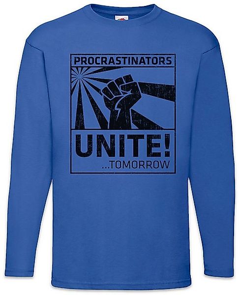 Urban Backwoods Langarmshirt Procrastinators Unite Langarm T-Shirt Geek Ner günstig online kaufen