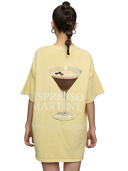 Worldclassca Print-Shirt Worldclassca Oversized Print ESPRESSO günstig online kaufen