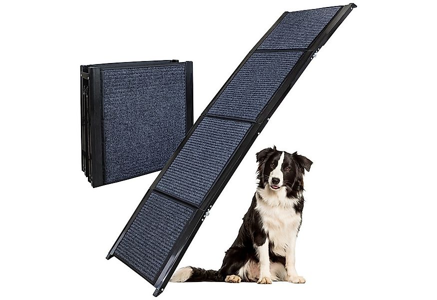 Petigi Hunderampe Hunderampe Teppich 180 cm klappbar Hund Einstieghilfe Hun günstig online kaufen