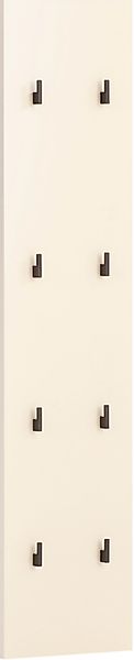 welltime Garderobenpaneel "Lovund, Breite 24 cm" 8 Kleiderhaken günstig online kaufen