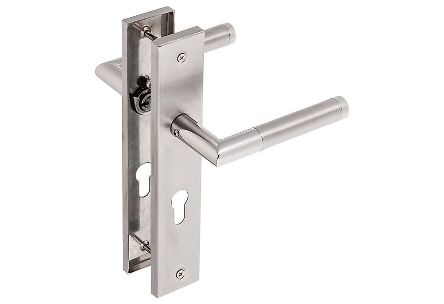 Türbeschläge24 Drückergarnitur Langschild Core Q, festdrehbar gelagert & Rü günstig online kaufen