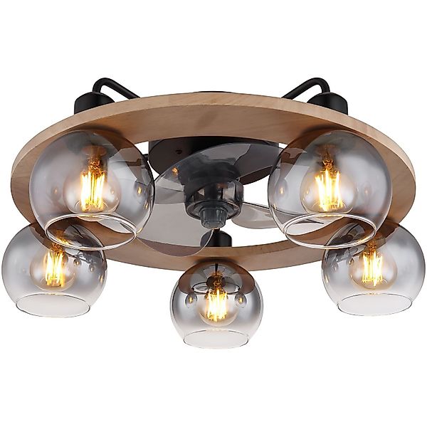 GLOBO LIGHTING Deckenventilator Deckenventilator mit Licht günstig online kaufen
