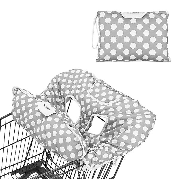 Navaris Babybettdecke 2in1 Einkaufswagenschutz und Hochstuhl-Abdeckung günstig online kaufen