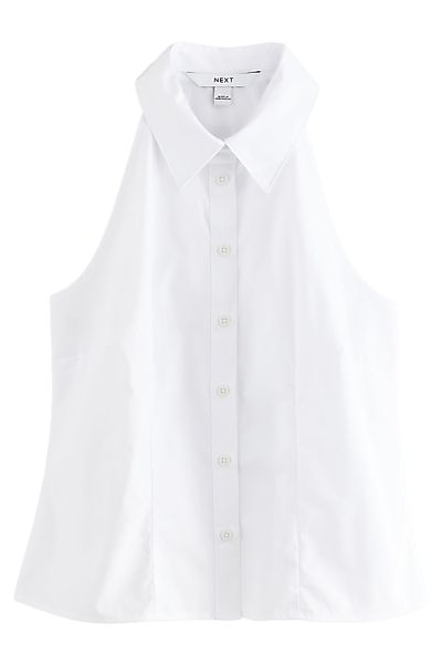 Next Blusentop Ärmellose, körpernahe Bluse (1-tlg) günstig online kaufen