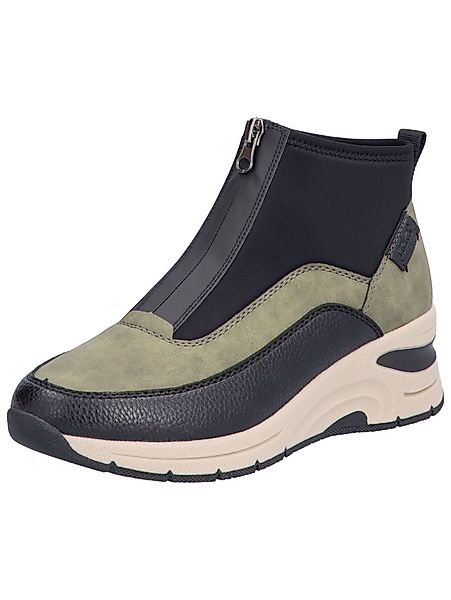 Rieker Stiefelette Lederimitat/Textil Keilstiefelette günstig online kaufen