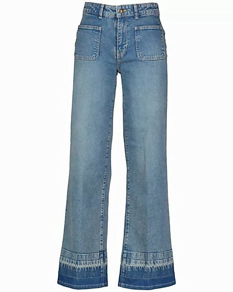 MAC 5-Pocket-Jeans Damen Jeans PALAZZO (1-tlg) günstig online kaufen