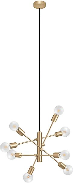 EGLO Hängeleuchte »GRADOLI 1 Pendellampe, Stahl, IP20, E27, Hängelampe, Woh günstig online kaufen