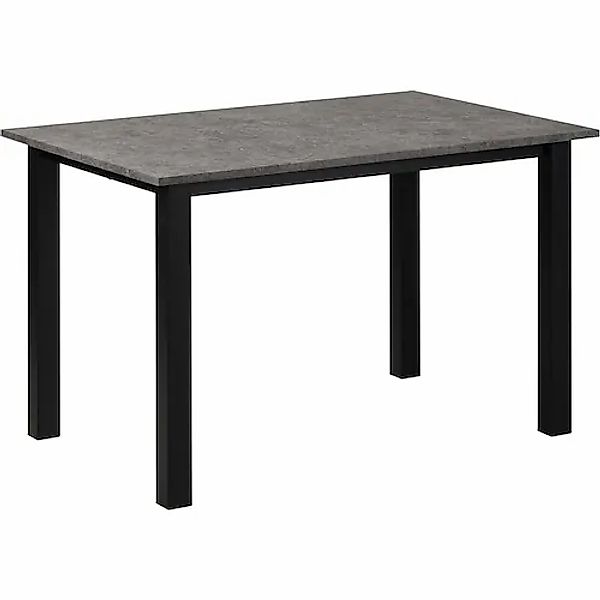 OTTO home Esstisch »Babetta« schwarzes pulverbeschichtetes Metallgestell, v günstig online kaufen