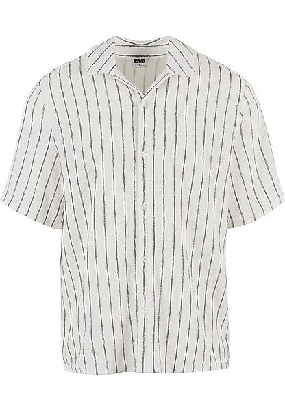 URBAN CLASSICS Kurzarmshirt Urban Classics Striped Crinkle Resort Shirt (1- günstig online kaufen